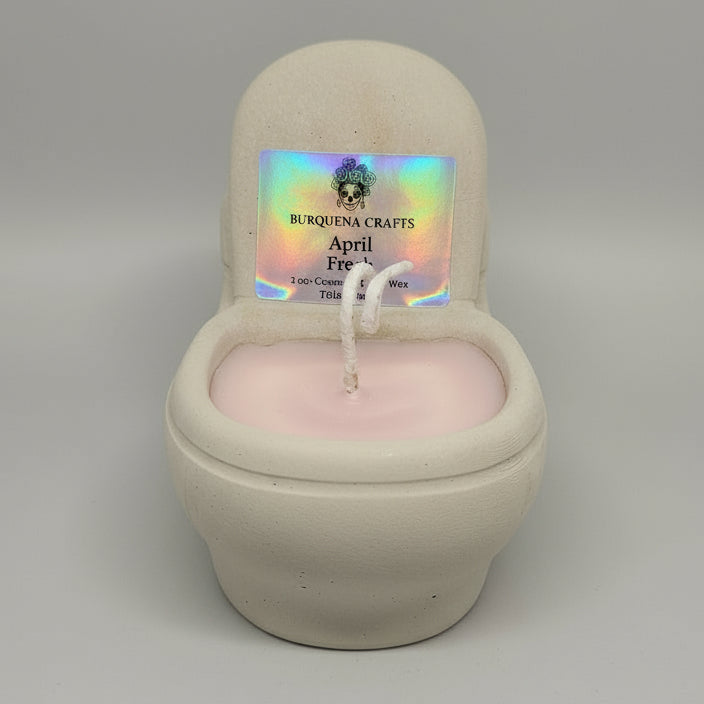 April Fresh – Toilet Candle (3 oz)