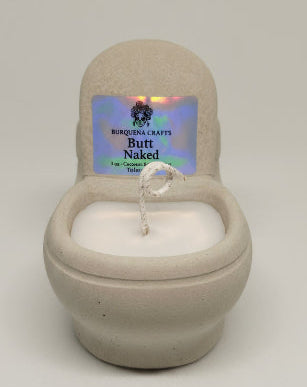 Butt Naked – Toilet Candle (3 oz)