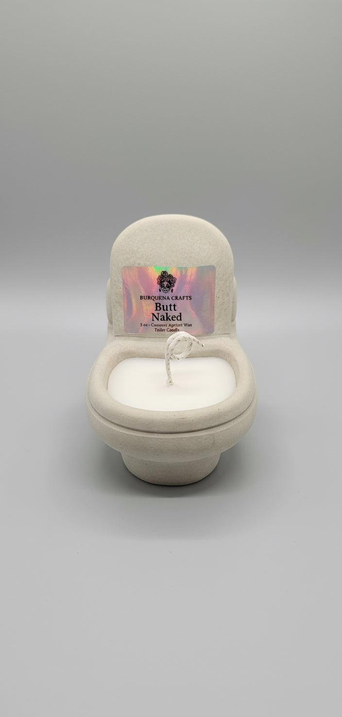 Butt Naked – Toilet Candle (3 oz)