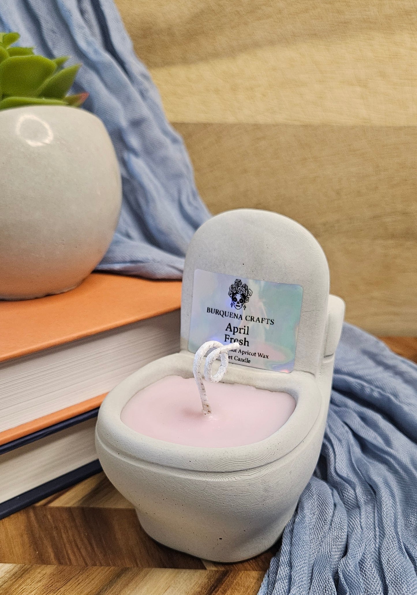 April Fresh – Toilet Candle (3 oz)